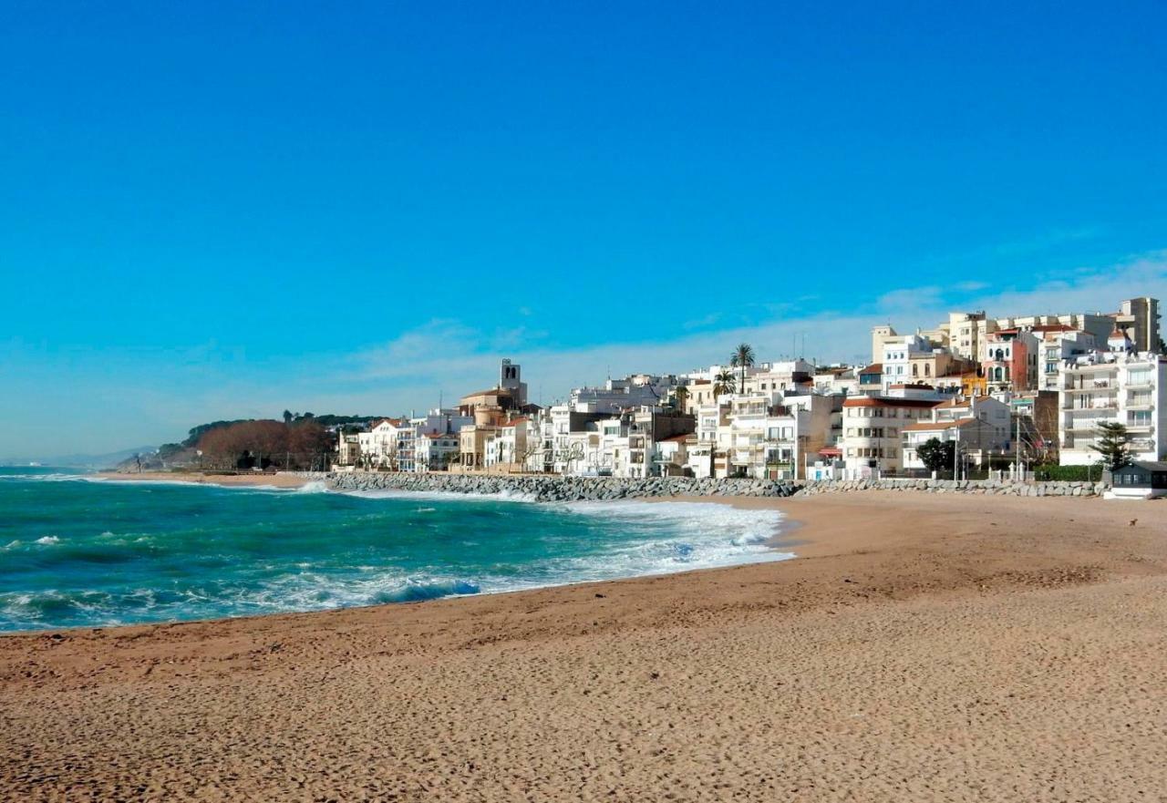 Llevant - Vistas Espectaculares Sant Pol De Mar Luaran gambar
